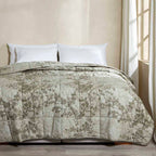 Φανελένιο Πάπλωμα Αιγαίον Flannel Tree 160X220 Olive